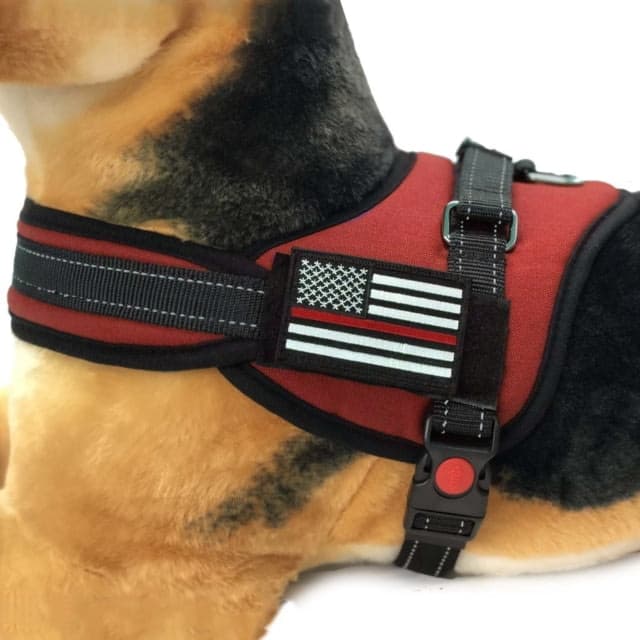 Thin Blue Line Dog Harness Thin Red Line