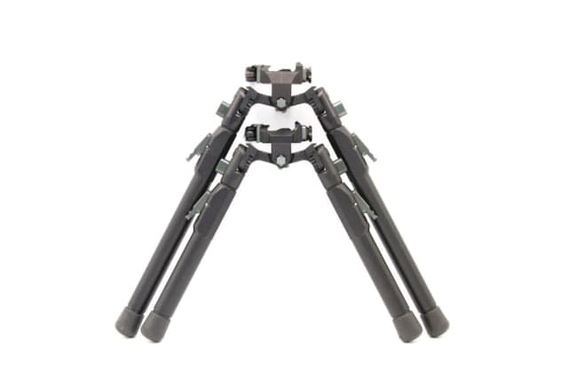 Tier One Tactical Bipod - Aluminum Sling Stud 7in Black