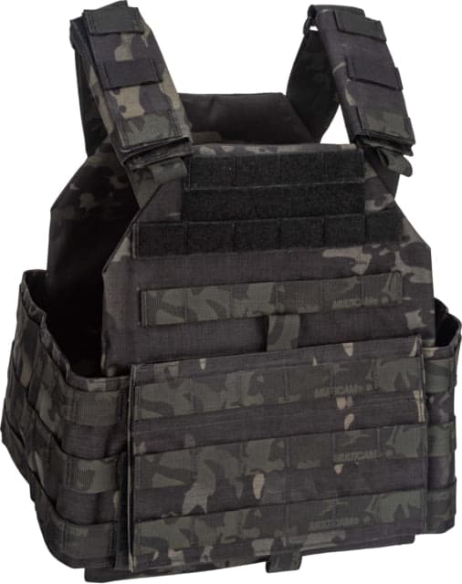 TRYBE Tactical Traditional Plate Carrier Multi-Cam Black
