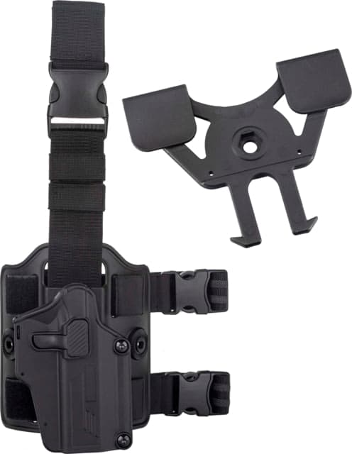 TRYBE Tactical Universal Holster w/ Drop Leg Platform and Molle Attachment