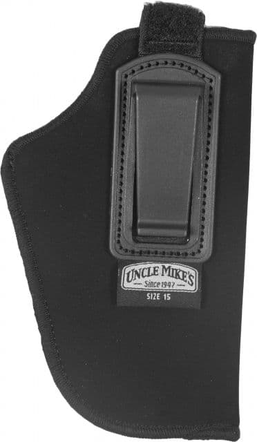 Uncle Mike's Inside-The-Pant Holster Right Hand Plain Black