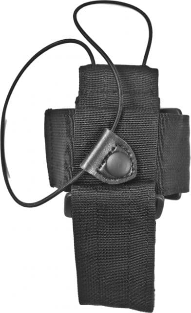 Uncle Mike's Universal Radio Case Kodra Black W/Swivel Belt Loop Card