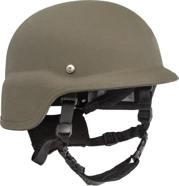 United Shield PST SC650 Ballistic Helmet Level IIIA w/BOA Harness OD Green Large