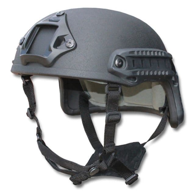 United Shield Spec Ops Delta Gen II Mid Cut Tactical Helmet Black X-Large DMCG2BHX