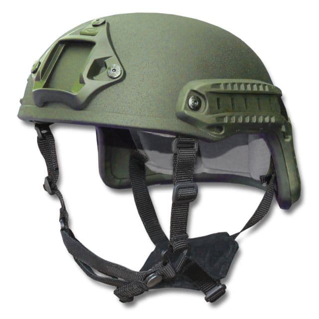 United Shield Spec Ops Delta Gen II Mid Cut Tactical Helmet OD Green Small DMCG2GHS
