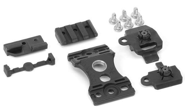 Unity Tactical Knuckl Kit - Both Adapters - No Lanyard Black