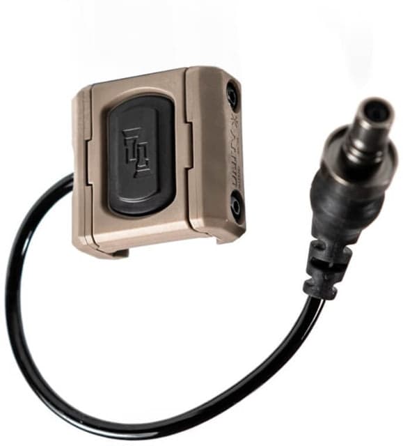 Unity Tactical Modbutton Lite Single Lead Surefire 4.5in Switch Fits Picatinny Anodized Finish Fde