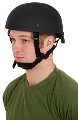 United Shield Spec Ops Ballistic Helmet Level IIIA w/ 4pt Harness System Black XL SPEC OPS-IIIA-BK-XL