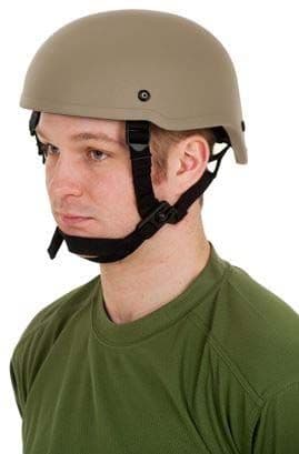 United Shield Spec Ops Ballistic Helmet Level IIIA w/ 4pt Harness System Tan XL SPEC OPS-IIIA-TN-XL