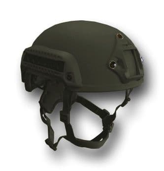 United Shield Sprint Ballistic Helmet Level IIIA w/ 4pt Harness System OD Green XL SPRINT-IIIA-OD-XL