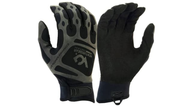 Venture Gear Tactical Compression Training H&l Glove Black Medium