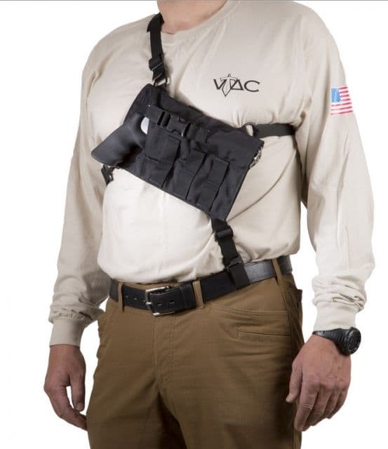Viking Tactics VTAC Big Revolver Chest Rig Black VTAC-BigRig-Rev-BK