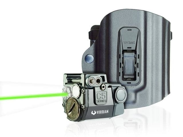 Viridian C5L Universal Sub-Compact ECR Green Laser w/ Tactical Light Ruger SR9c