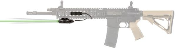 Viridian Weapon Technologies X5L-RS Gen 3 LED Green Laser w/ Tactical Light Universal Mount w/ Remote Pressure Switch Black