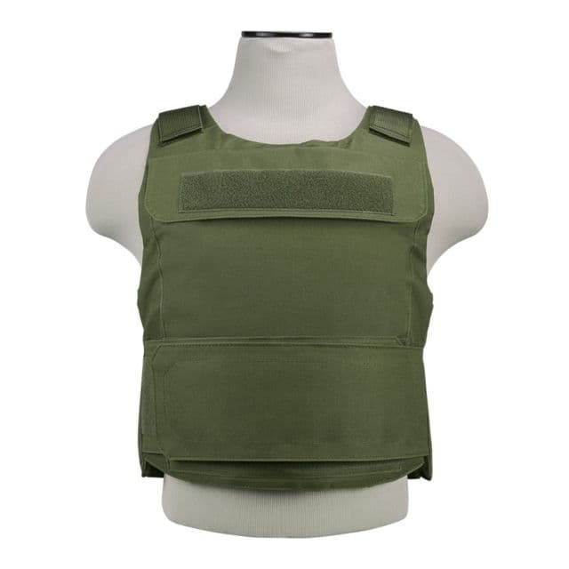 VISM Discreet Plate Carrier w/External Armor Pocket Green Extra Small/Small