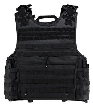 Vism Expert Heavy Duty Plate Carrier Vest - 2XL+ Black