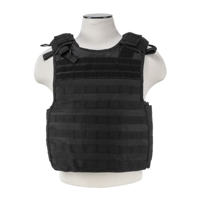 Vism Molle Quick Release Plate Carrier Vest Black
