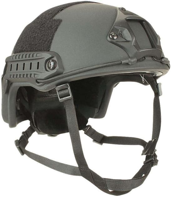 Voodoo Tactical Fast Ballistic LVL IIIA Helmet Black Extra Large