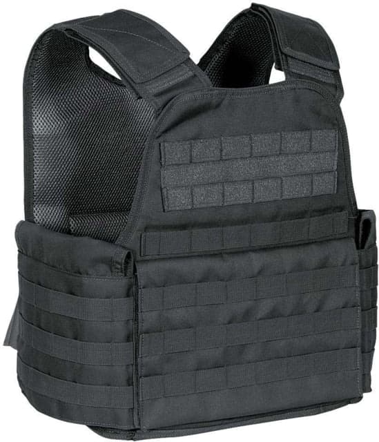 Voodoo Tactical Lightweight Tactical Plate Carrier Black One Size