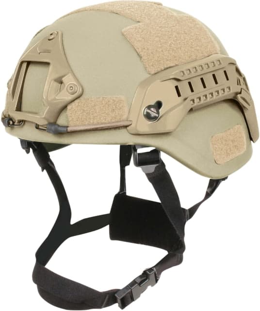 Voodoo Tactical MICH Ballistic Helmet Level IIIA Tan Large