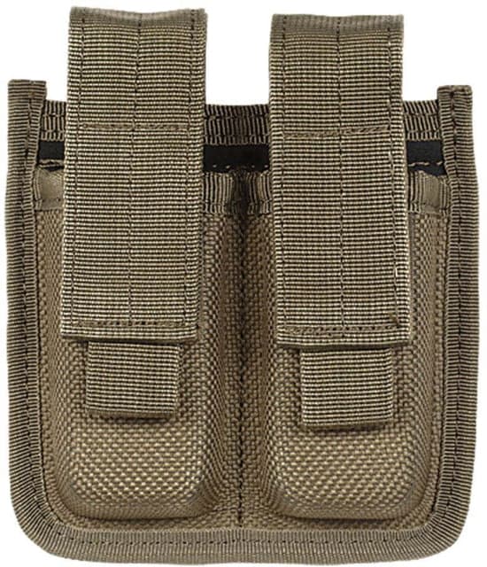 Voodoo Tactical Molded Pistol Mag Pouch Single Coyote