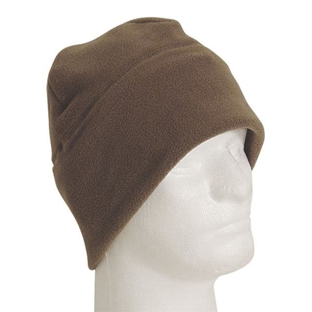 Voodoo Tactical Pro-Fleece Beanie Helmet Liner Coyote One Size