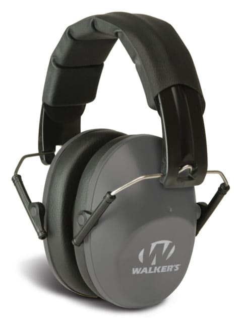 Walkers Pro Low Profile Folding Earmuff 22 Db Gray Gwpfpm1Gy
