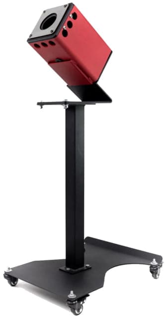 White Horse Defense 50 w/ Table Mount/Floor Stand/Wheels Boss Box Red/Black