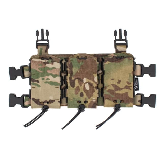 Wilder Tactical HITMAN GEAR Triple Rifle Placard V1 Multicam One Size