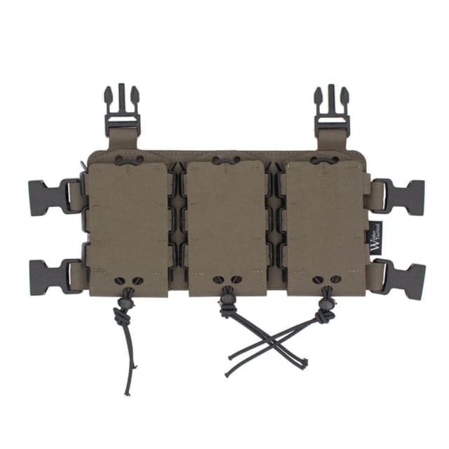 Wilder Tactical HITMAN GEAR Triple Rifle Placard V1 Ranger Green One Size