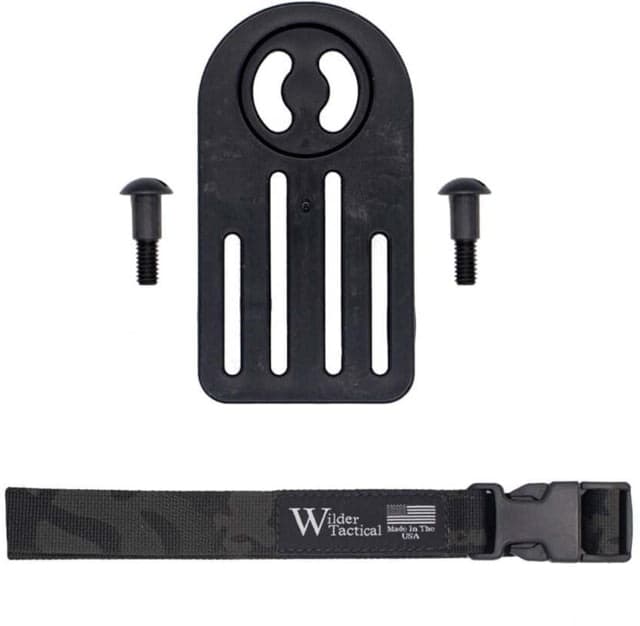 Wilder Tactical Mhp Leg Strap Assembly V2 Plustic Buckle Rh Multicam Black One Size