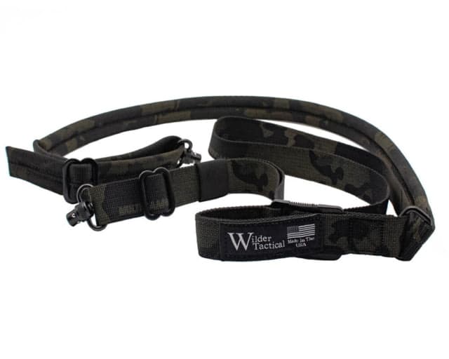 Wilder Tactical Minimalist Padded Sling QD Swivel Multicam Black One Size