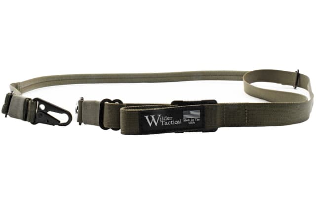 Wilder Tactical Minimalist Padded Sling QD Swivel Ranger Green One Size