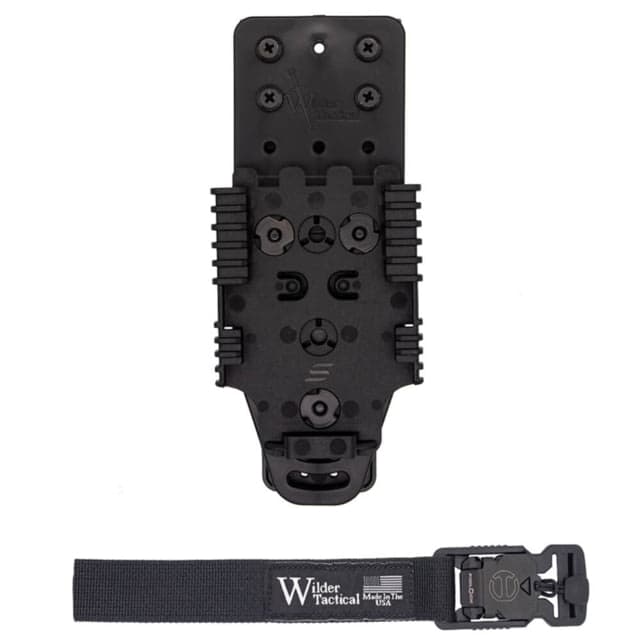 Wilder Tactical Multi Holster Platform Kit V2 QLS Receiver V-Buckle LH Black One Size