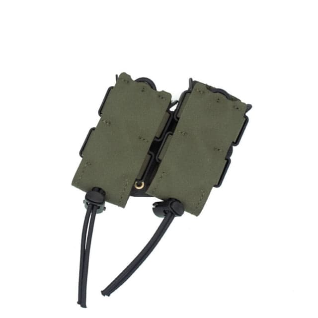 Wilder Tactical Urban Assault Standard Rotating Double Pistol Magazine Pouch UAB Clip Ranger Green