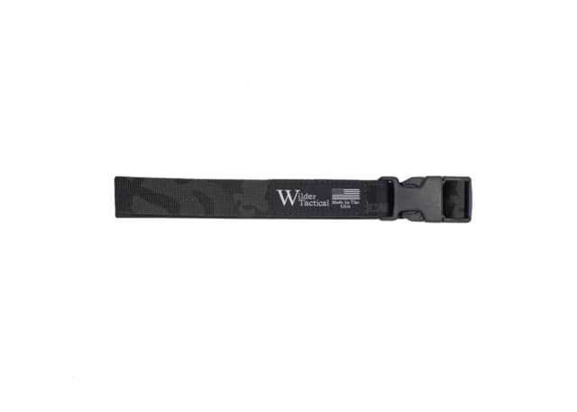Wilder Tactical 1in Webbing Leg Strap Plastic Buckle Right Hand Multicam Black One Size