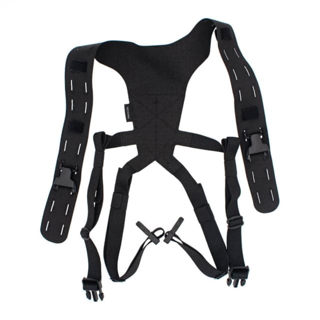 Wilder Tactical HITMAN GEAR Lightweight Modular Shoulder Harness V1 Black One Size