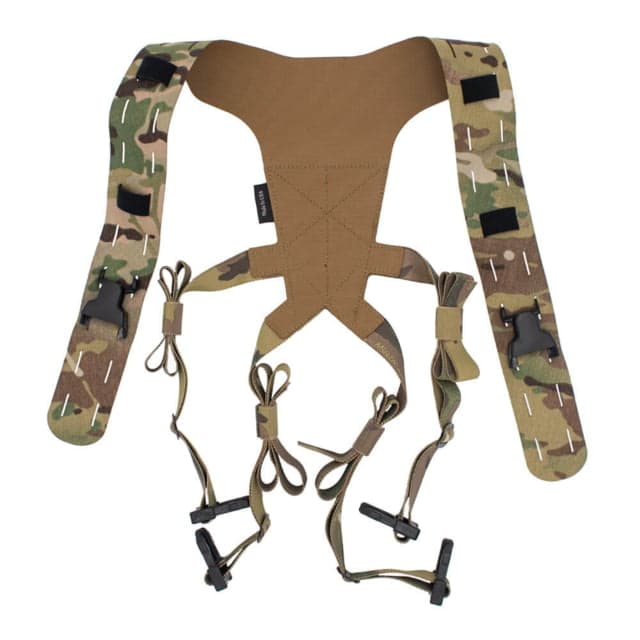 Wilder Tactical HITMAN GEAR Lightweight Modular Shoulder Harness V1 Multicam One Size