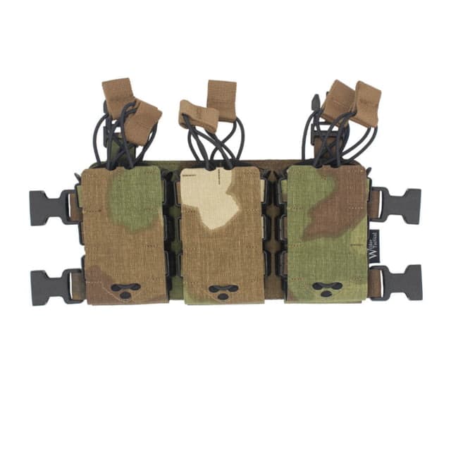 Wilder Tactical HITMAN GEAR Six Pack Rifle Placard V1 Nemesis Woodland One Size