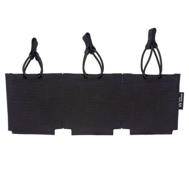 Wilder Tactical HITMAN GEAR SlickMag Triple .308 Pocket Placard Fight Light Malice Clips Black