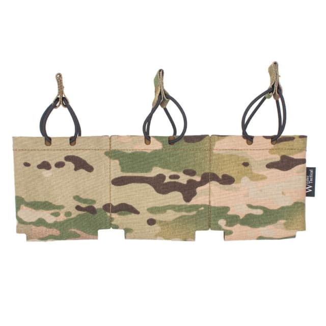 Wilder Tactical HITMAN GEAR SlickMag Triple .308 Pocket Placard Fight Light Malice Clips Multicam
