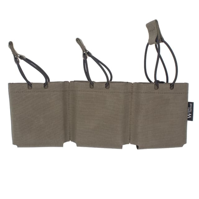 Wilder Tactical HITMAN GEAR SlickMag Triple .308 Pocket Placard Fight Light Malice Clips Ranger Green