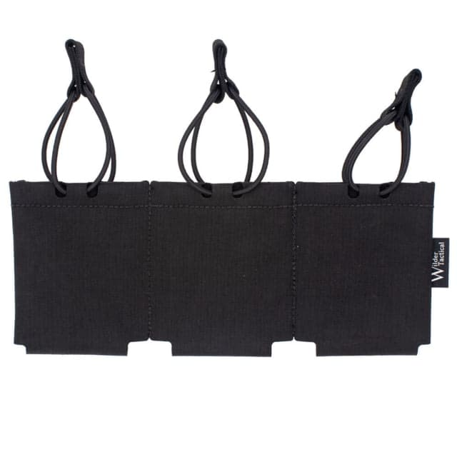 Wilder Tactical HITMAN GEAR SlickMag Triple AR-15 Pocket Placard Fight Light Malice Clips Black