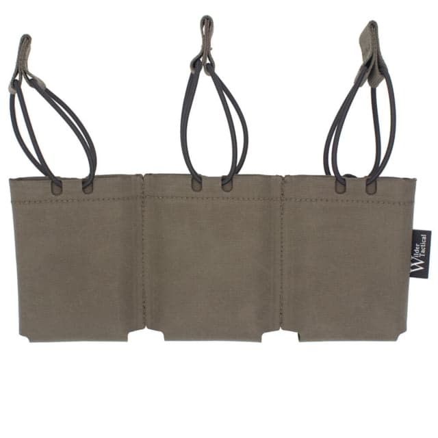 Wilder Tactical HITMAN GEAR SlickMag Triple AR-15 Pocket Placard Fight Light Malice Clips Ranger Green