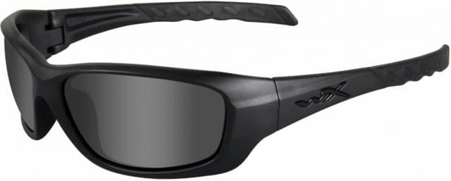 Wiley X Wx Gravity Black Ops Sunglasses - Smoke Grey Lens / Matte Black Frame