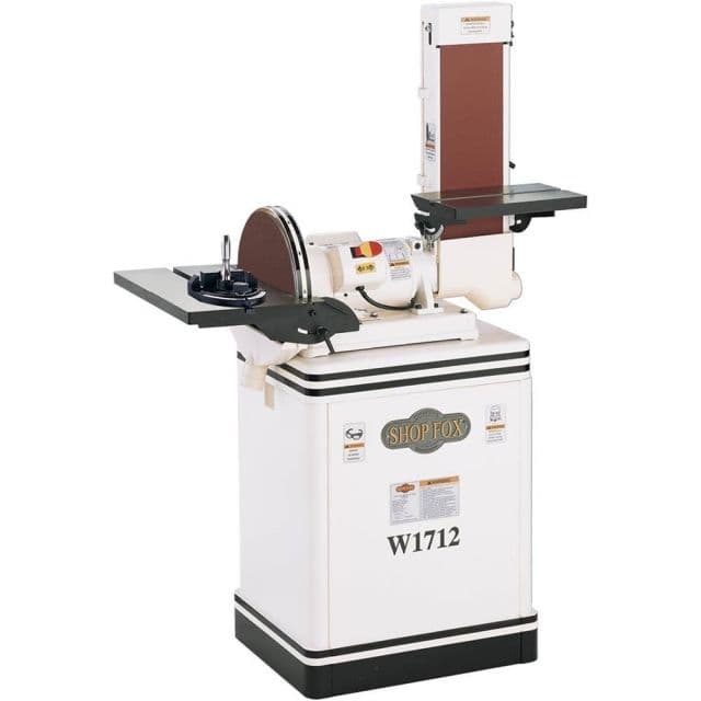 Shop Fox 1.5 HP 6in Belt / 12in Disk Combination Sander
