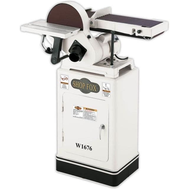 Shop Fox 1 Hp 6in Belt / 10in Disk Combination Sander