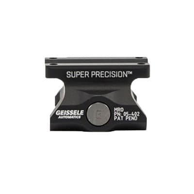 Geissele Automatics Super Precision Trijicon Mro Mounts - Lower 1/3 Co-Witness Black Mro Mount
