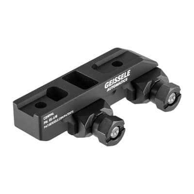 Geissele Automatics Super Precision Aimpoint Compm4 Optic Mount - Aimpoint Compm4 Optic Mount, Matte Black
