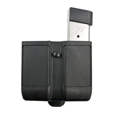 Blackhawk Double Mag Case For Single Stack Mags - Single Stack Double Mag Case, Black